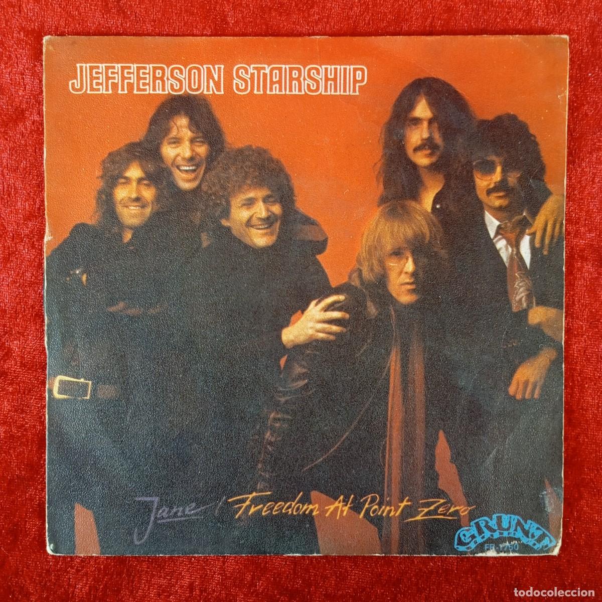 Discos de vinilo: JEFFERSON STARSHIP - JANE, FREEDON AT POINT ZERO - SINGLE VINILO - GRUNT - FR-1750 / 3304