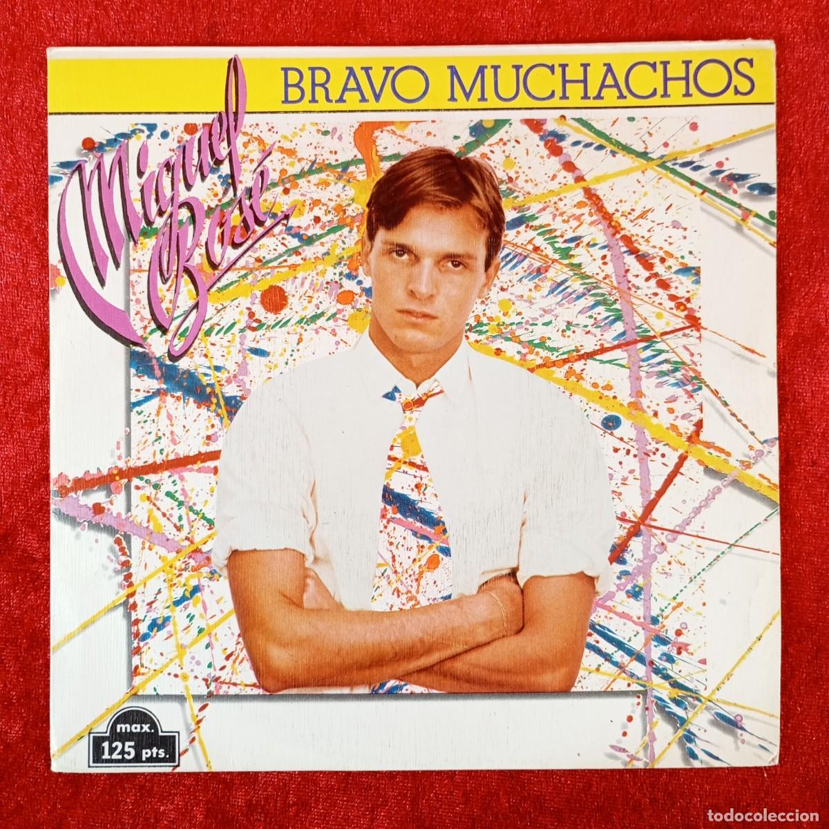 Discos de vinilo: MIGUEL BOS&Eacute; - BRAVO MUCHACHOS, SON AMIGOS - SINGLE VINILO - CBS - CBS A-2812 / 3305