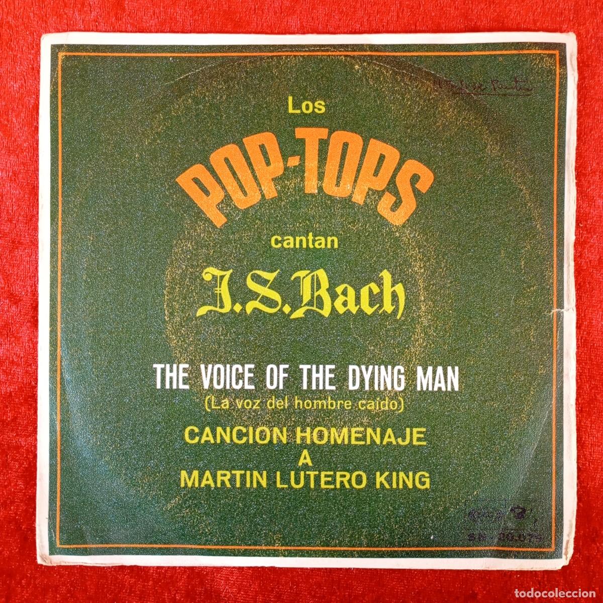 Discos de vinilo: LOS POP-TOPS - SOMEWHERE, THE VOICE OF THE DYING MAN - SINGLE VINILO - SONO PLAY - SN-20.079 / 3316