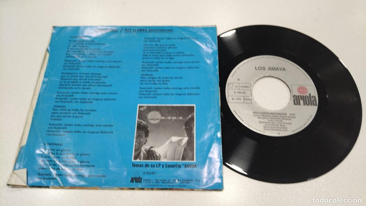 Discos de vinilo: SCO129-ILUSIONANI LOS AMAYA- 7&rdquo; - Foto 2
