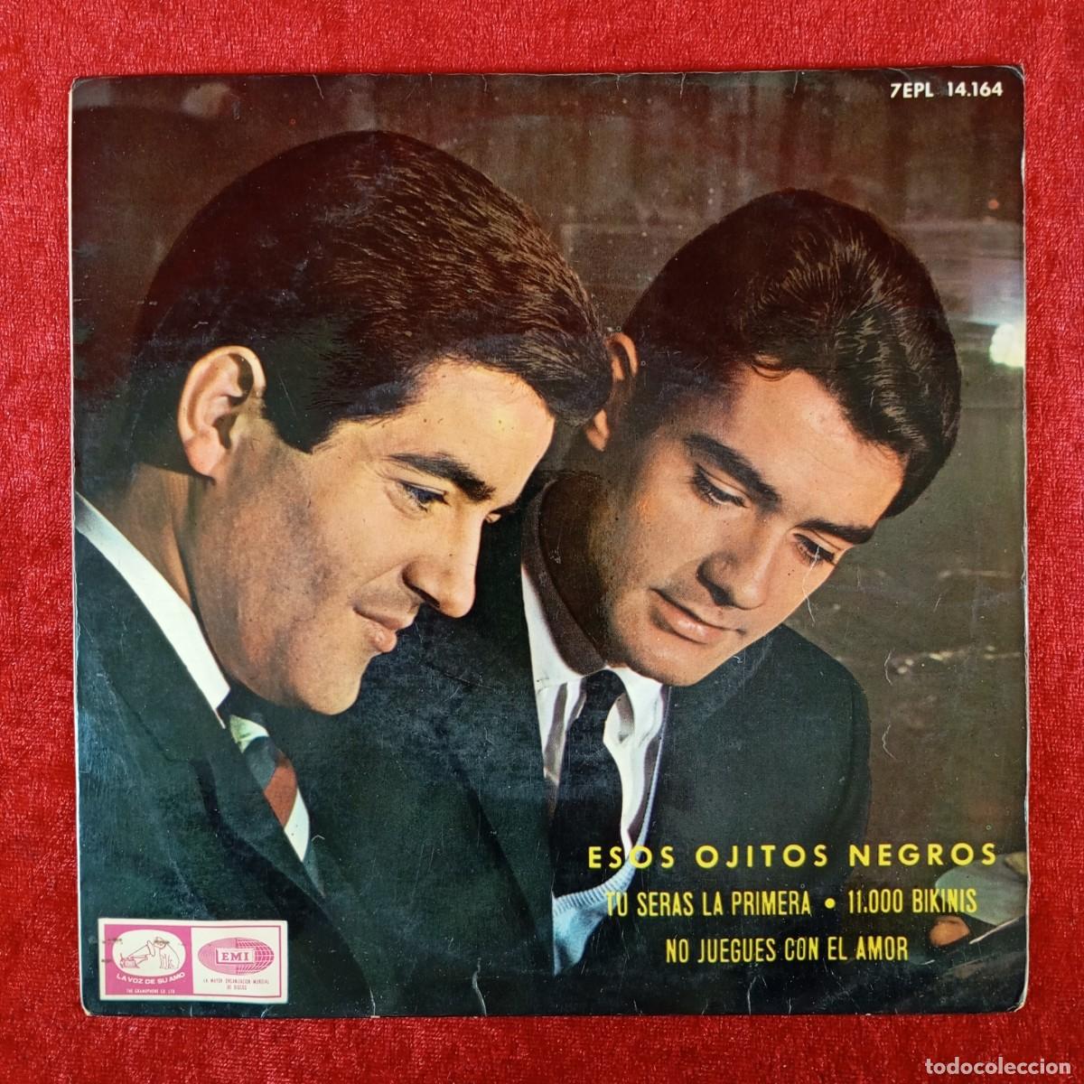 Discos de vinilo: D&Uacute;O DIN&Aacute;MICO - ESOS OJITOS NEGROS, 11.000 BIKINIS... - EP VINILO - EMI - 7EPL 14.164 / 3317