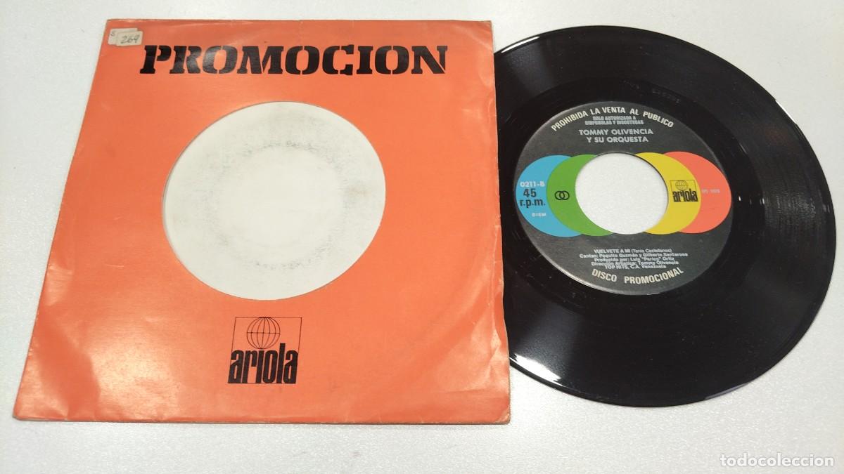 Discos de vinilo: SCO129-TOMMY OLIVENCIA Y SU ORQUESTA- 7&rdquo; PROMO