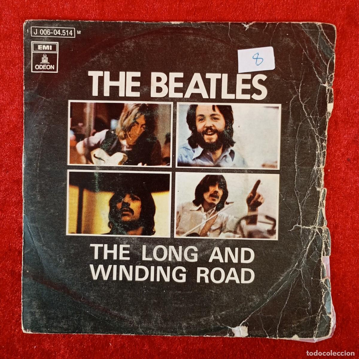 Discos de vinilo: THE BEATLES - FOR YOU, THE LONG AND WINDING ROAD - SINGLE VINILO - EMI - J 006-04.514 / 3324