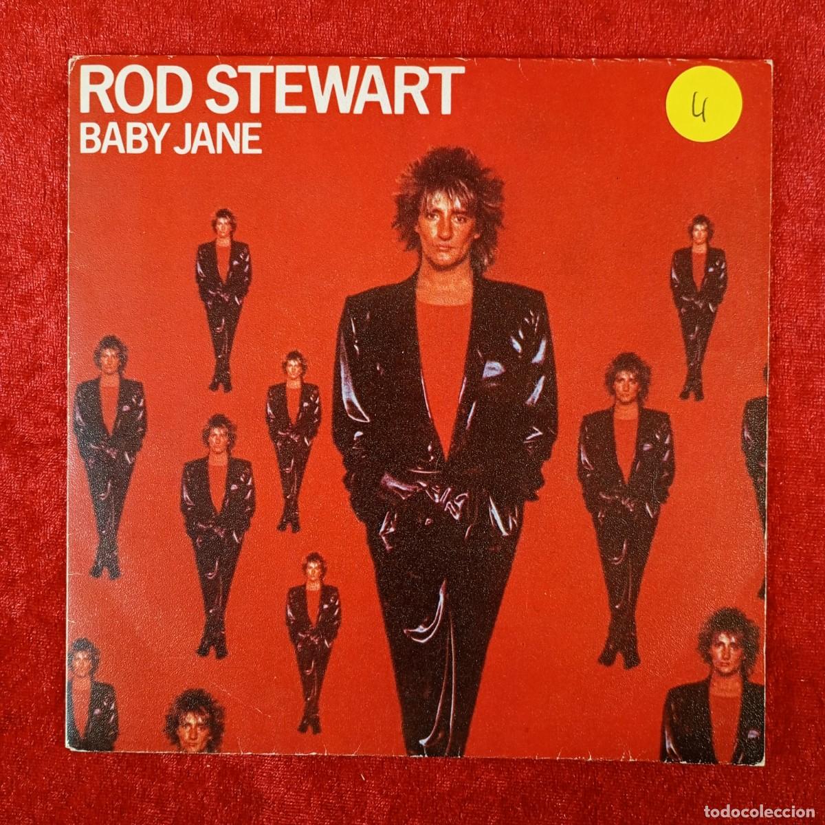 Discos de vinilo: ROD STEWART - BABY JANE, READY NOW - SINGLE VINILO - WARNER BROS RECORDS - 92 9608-7 / 3328