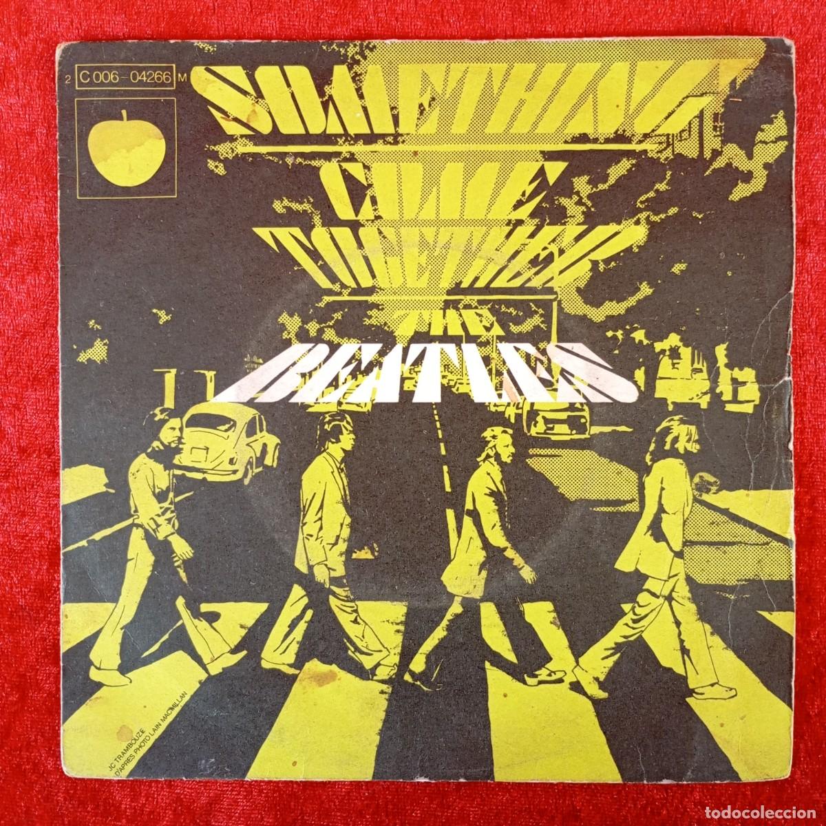Discos de vinilo: THE BEATLES - SOMETHING, COME TOGETHER - SINGLE VINILO - APPLE - C 006-04266 / 3331
