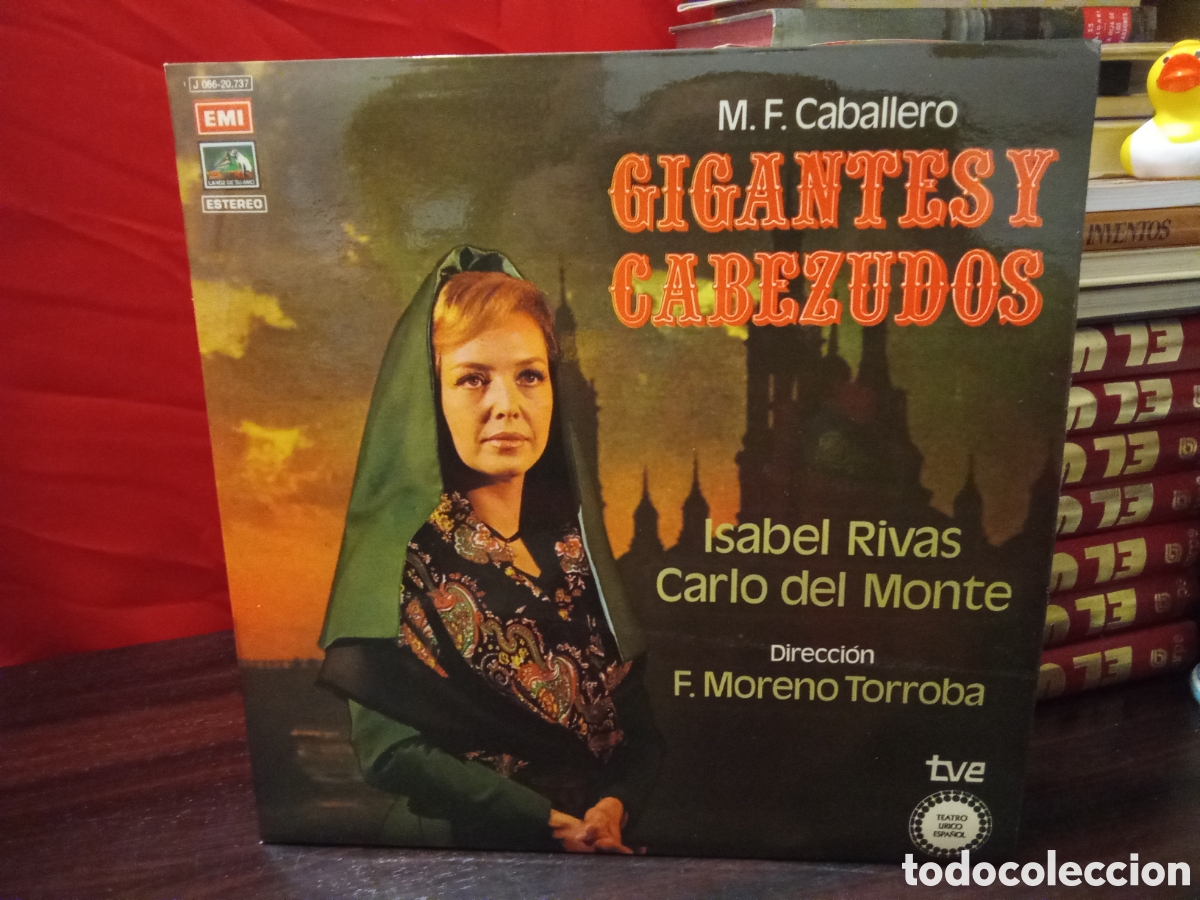 Discos de vinilo: GIGANTES Y CABEZUDOS - M. F. Caballero EMI ESTERO LP