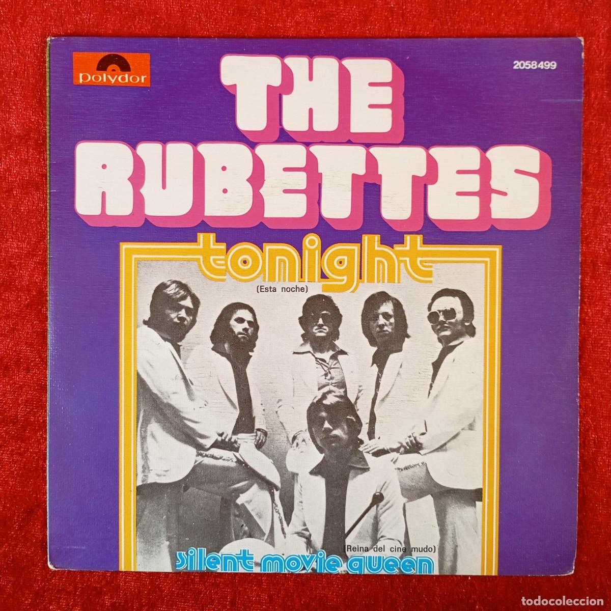 Discos de vinilo: THE RUBETTES - TONIGHT, SILENT MOVIE QUEEN - SINGLE VINILO - POLYDOR - ESTEREO - 2058499 / 3341