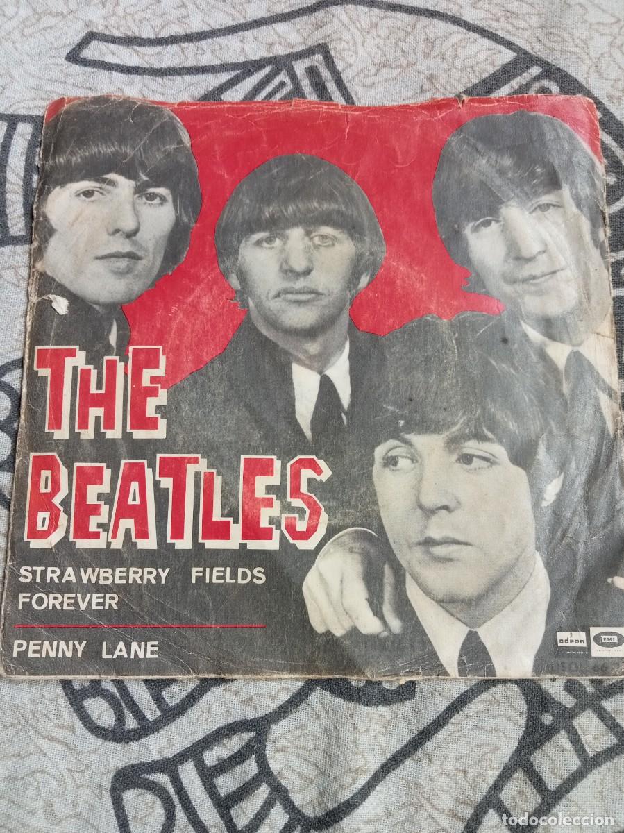 Discos de vinilo: SINGLE THE BEATLES STRAWBERRY FIELDS