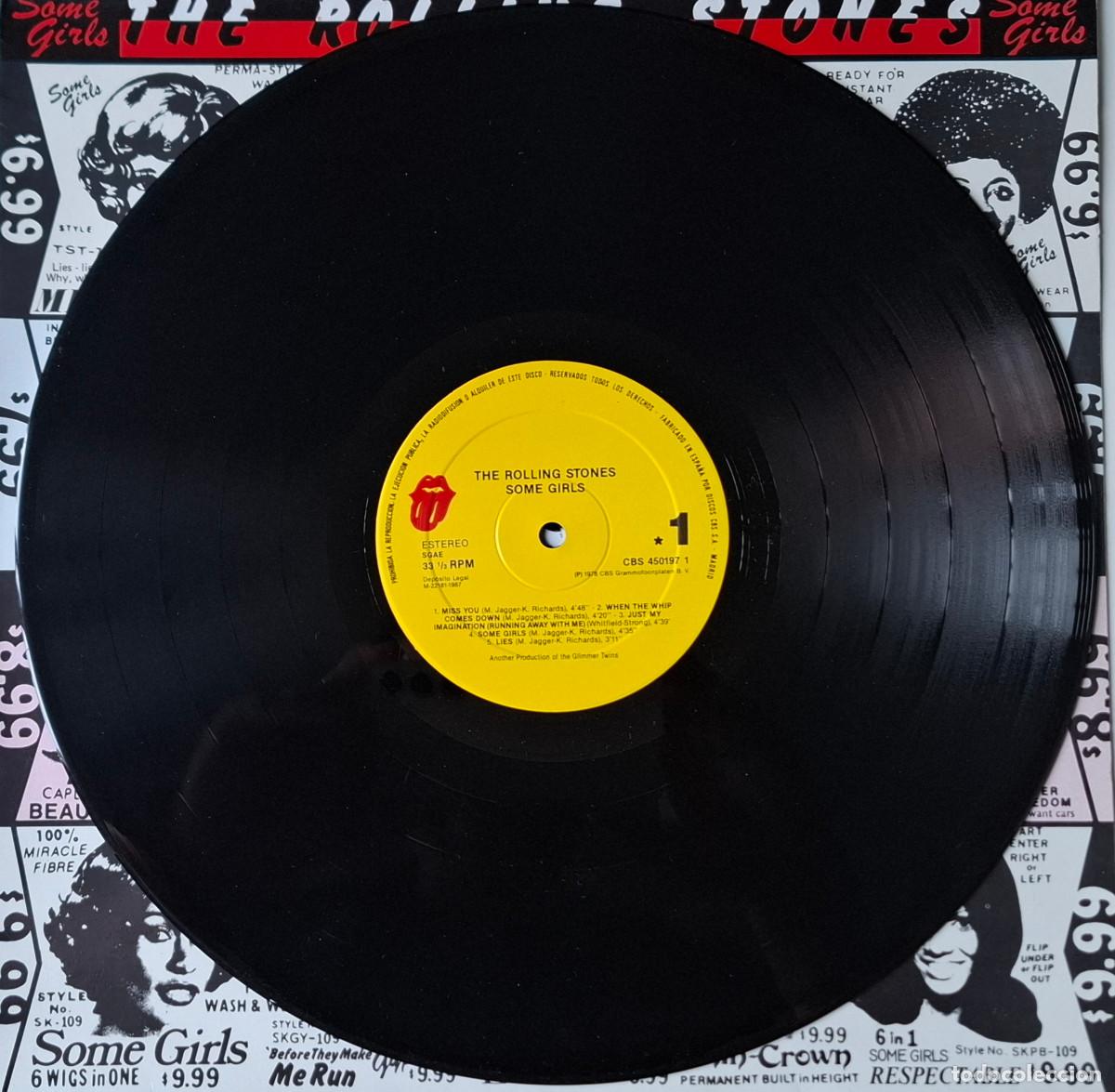 Discos de vinilo: The Rolling Stones &ndash; Some Girls. - Foto 4