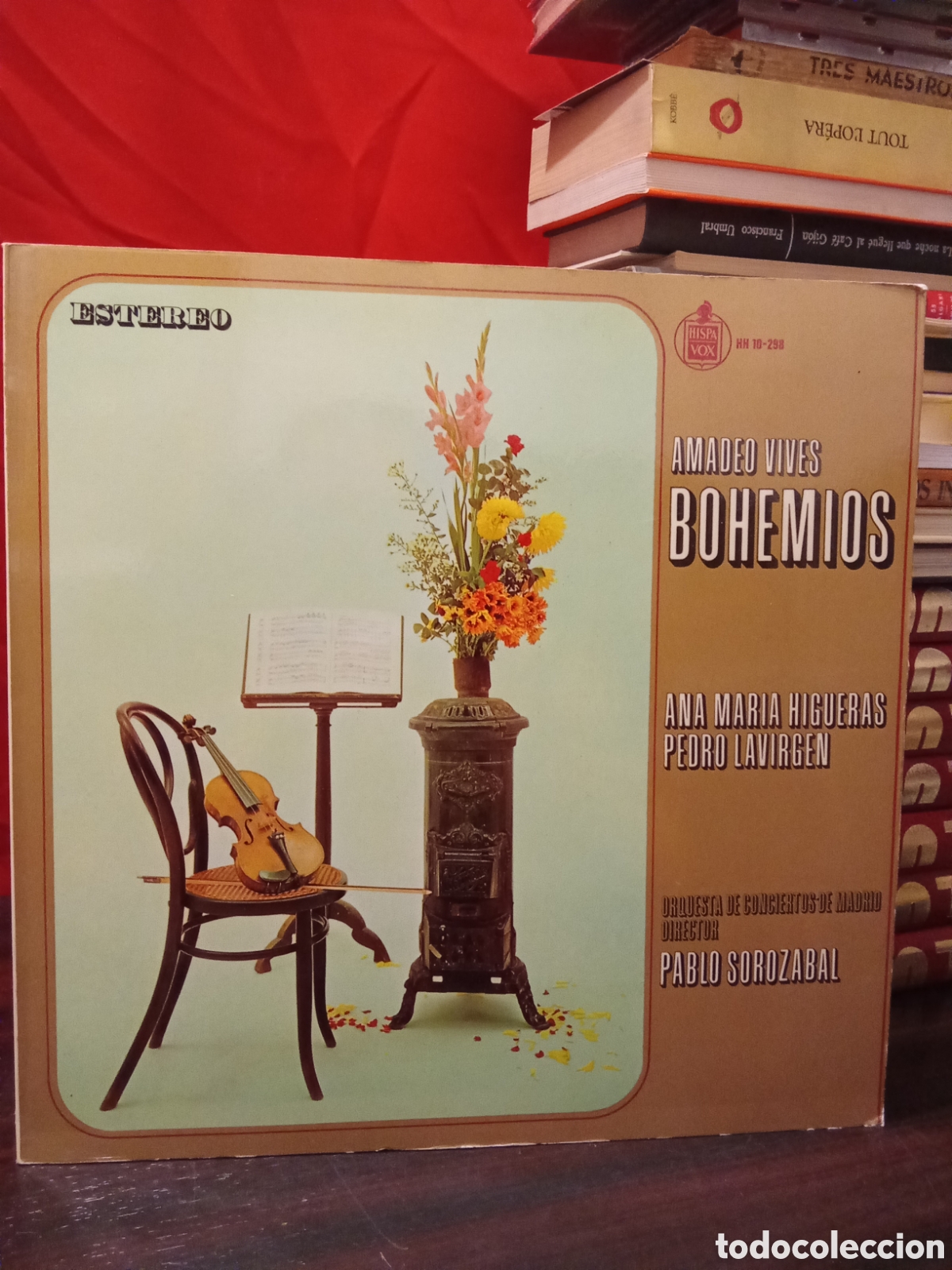 Discos de vinilo: AMADEO VIVES BOHEMIOS - ANA MAR&Iacute;A HIGUERAS - hispavox LP