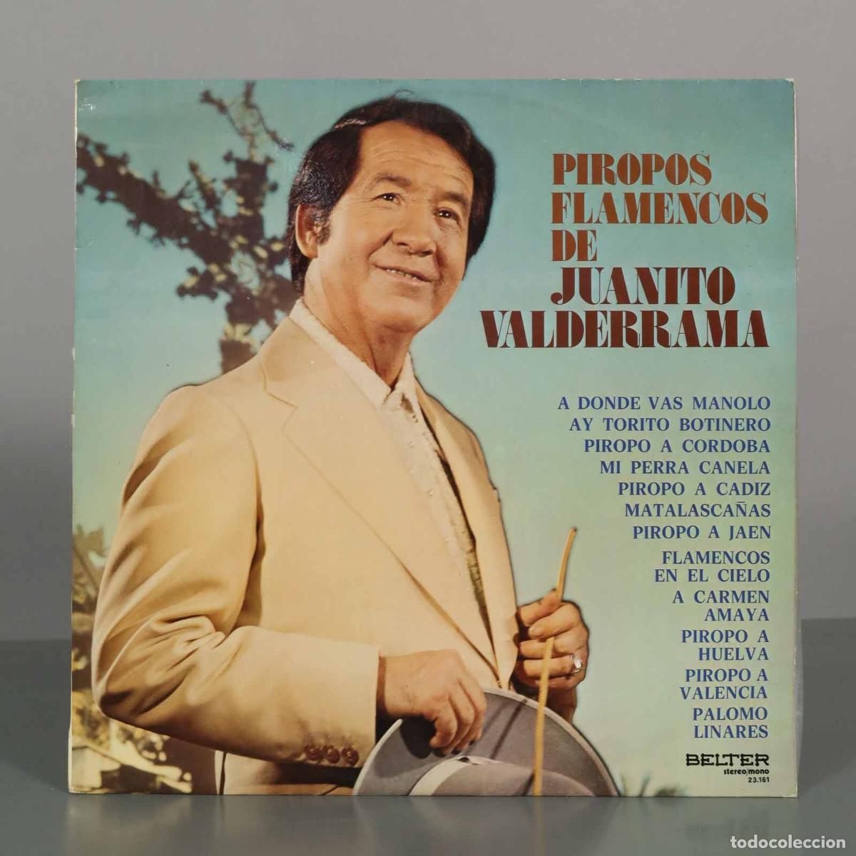 Discos de vinilo: LP. Piropos Flamencos de Juanito Valderrama