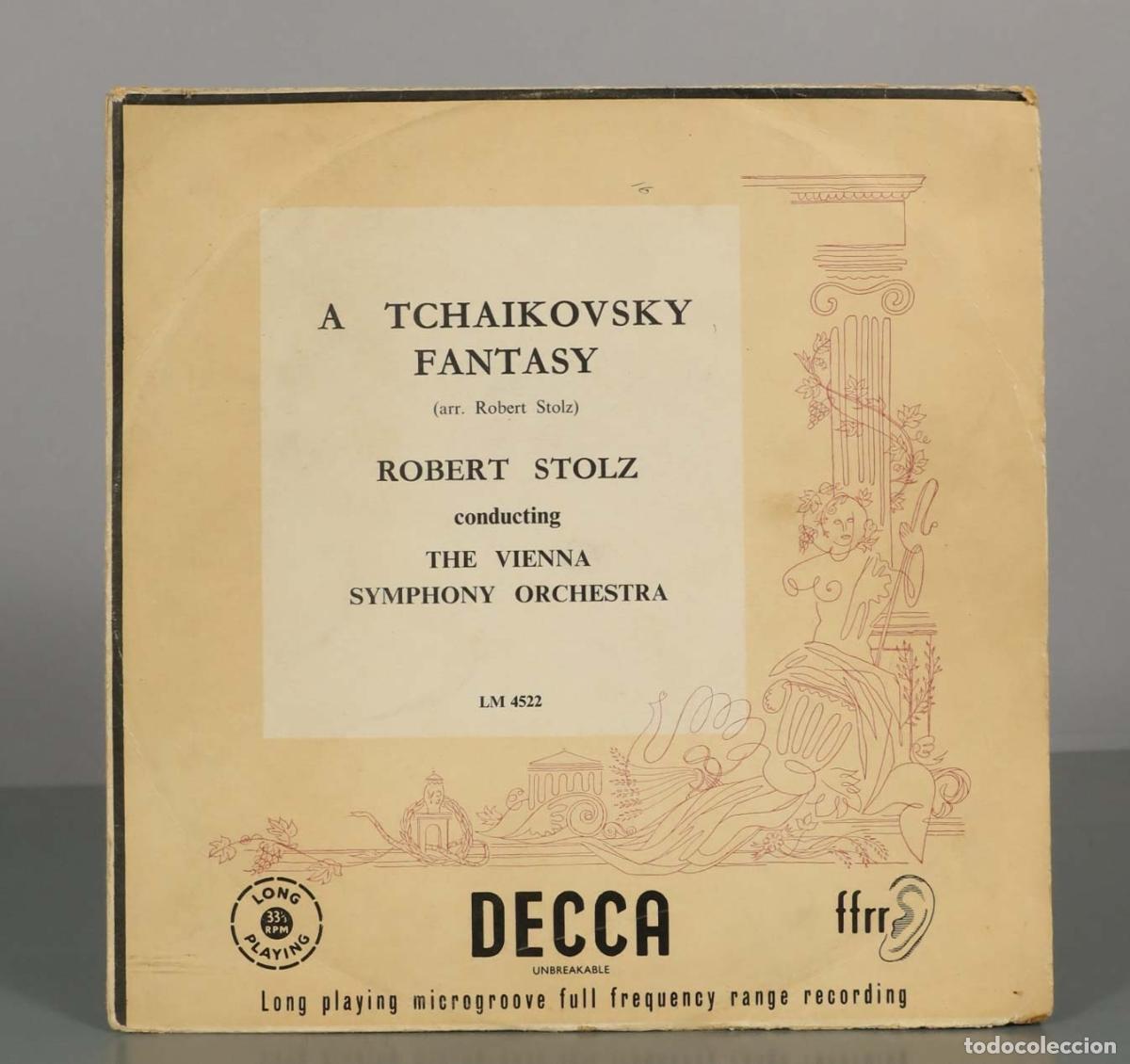 Discos de vinilo: LP. A Tchaikovsky Fantasy - Robert Stolz, The Vienna Symphony Orchestra
