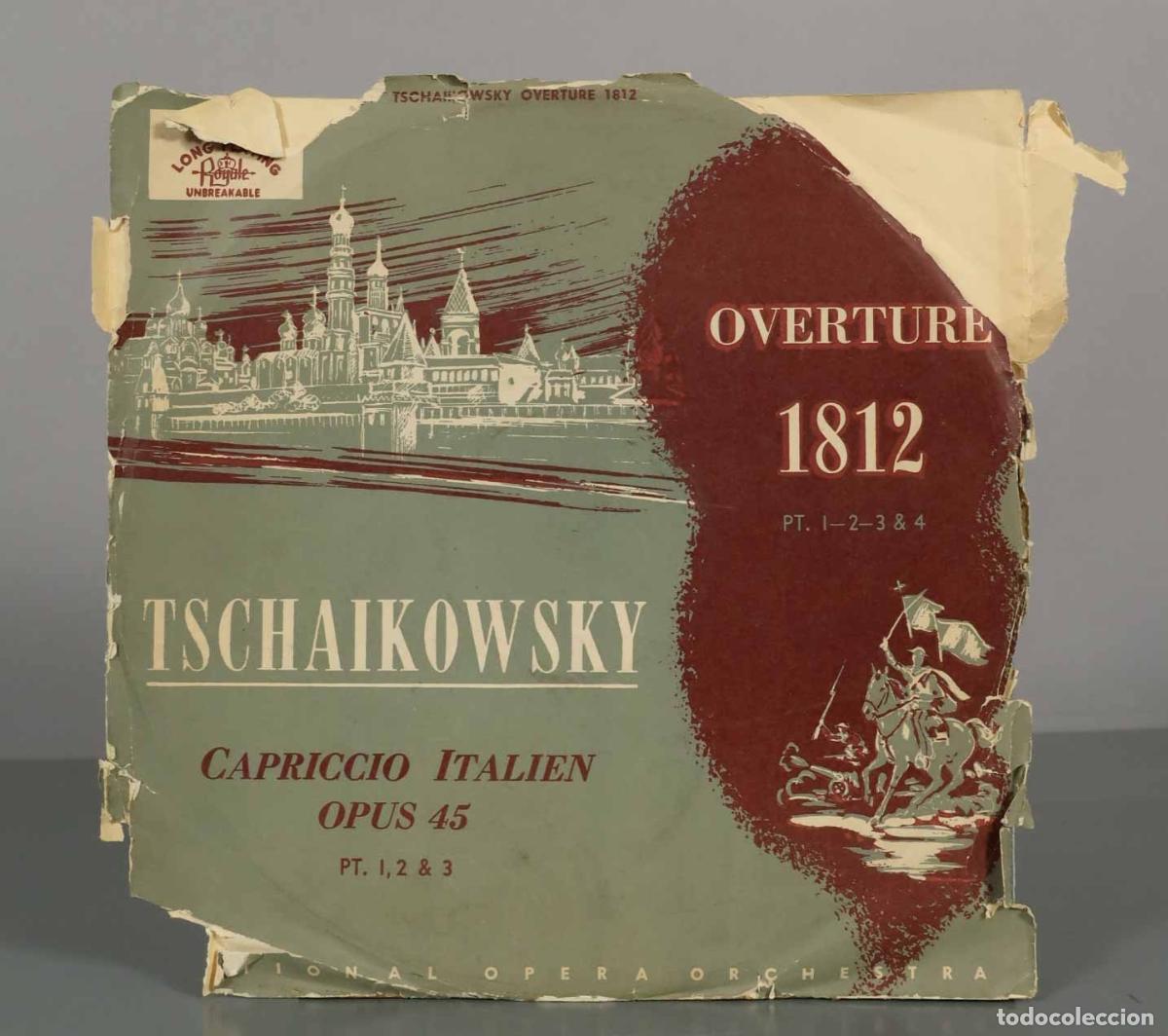 Discos de vinilo: LP. Overture / Capriccio Italien - Tchaikovsky - National Opera Orchestra