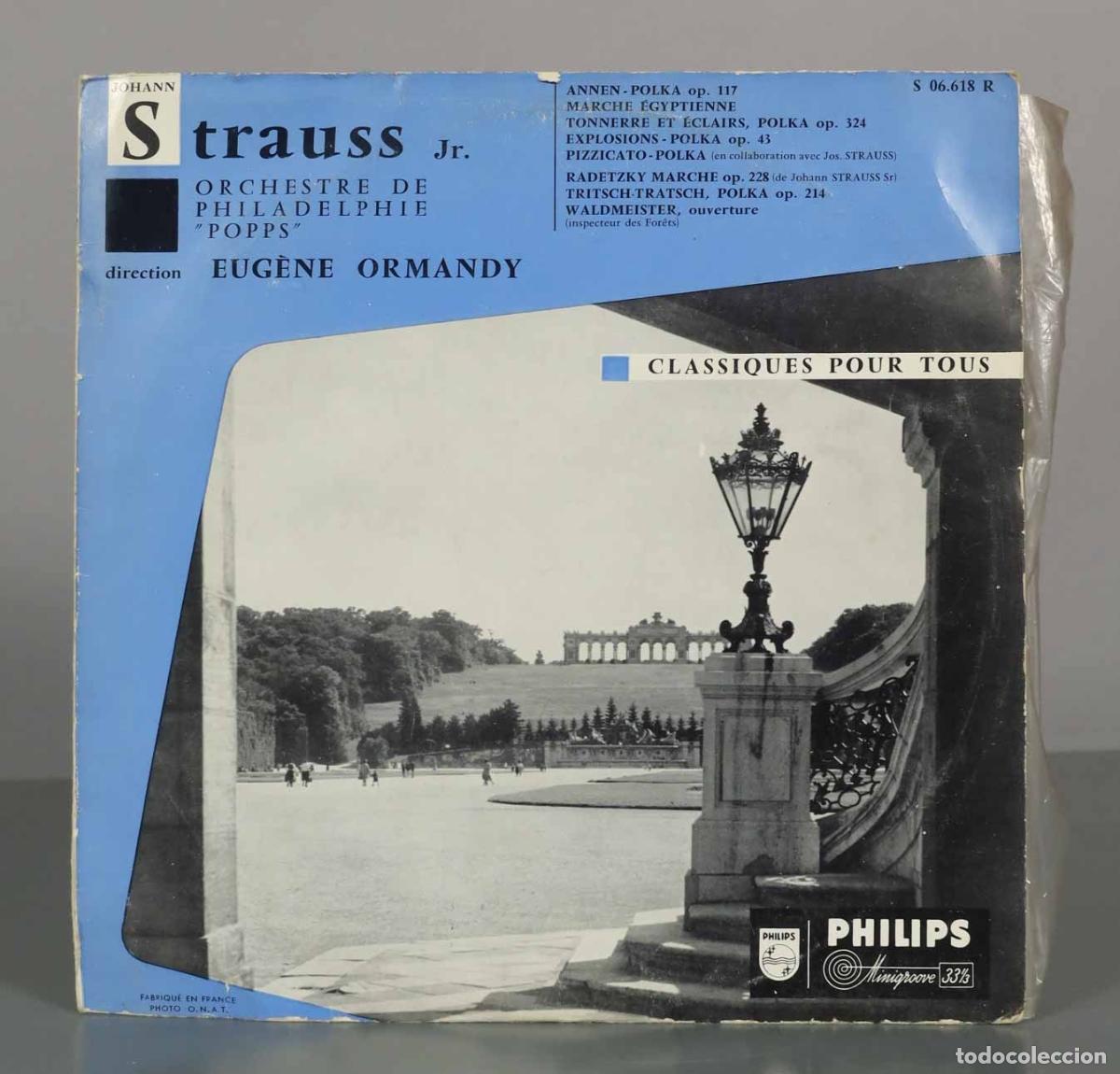 Vinyl records: LP. Strauss Jr. - Orchestre de Philadelphie Popps, Eug&egrave;ne Ormandy