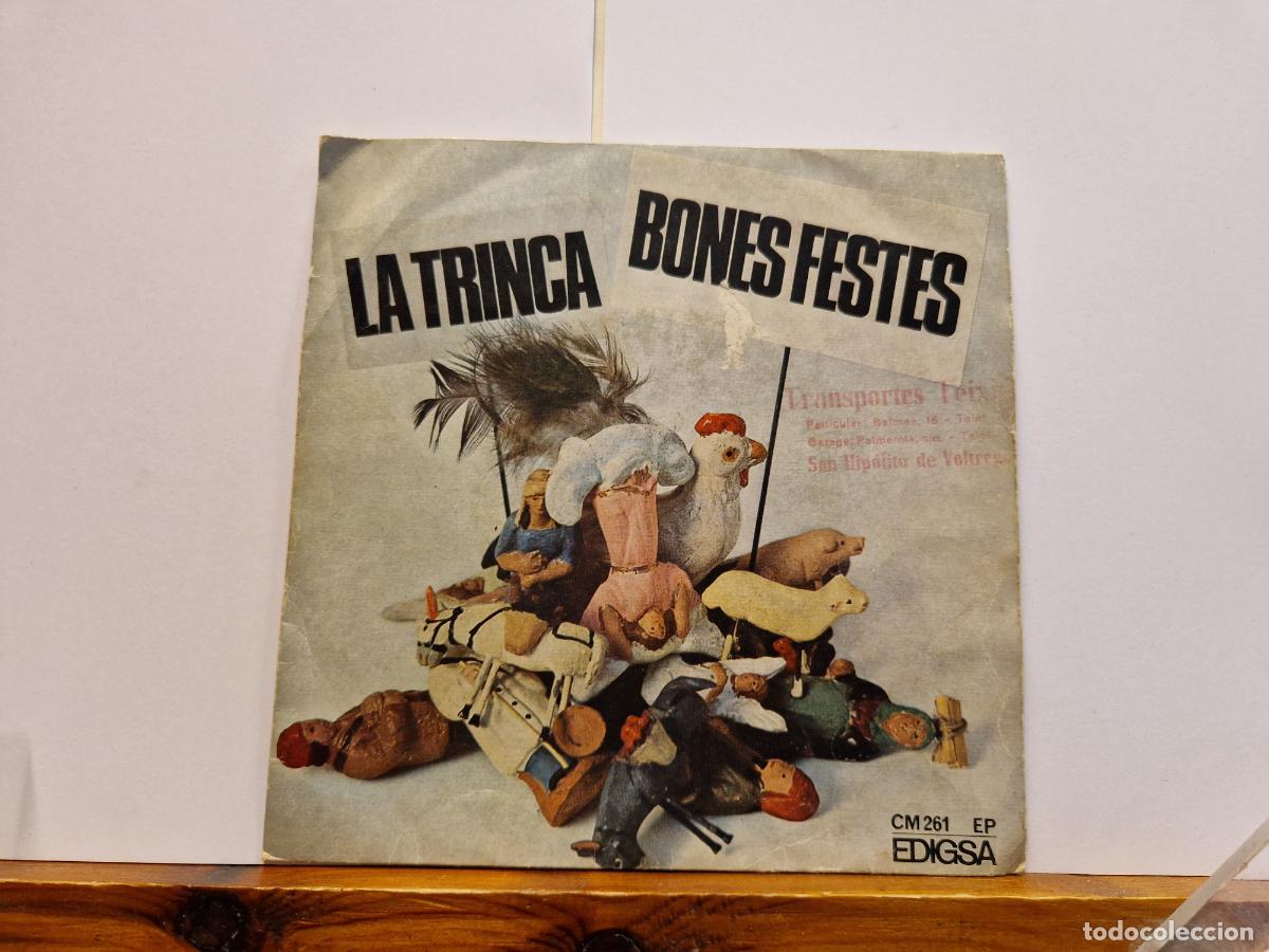 Discos de vinilo: SINGLE. LA TRINCA. BONES FESTES. - Foto 1