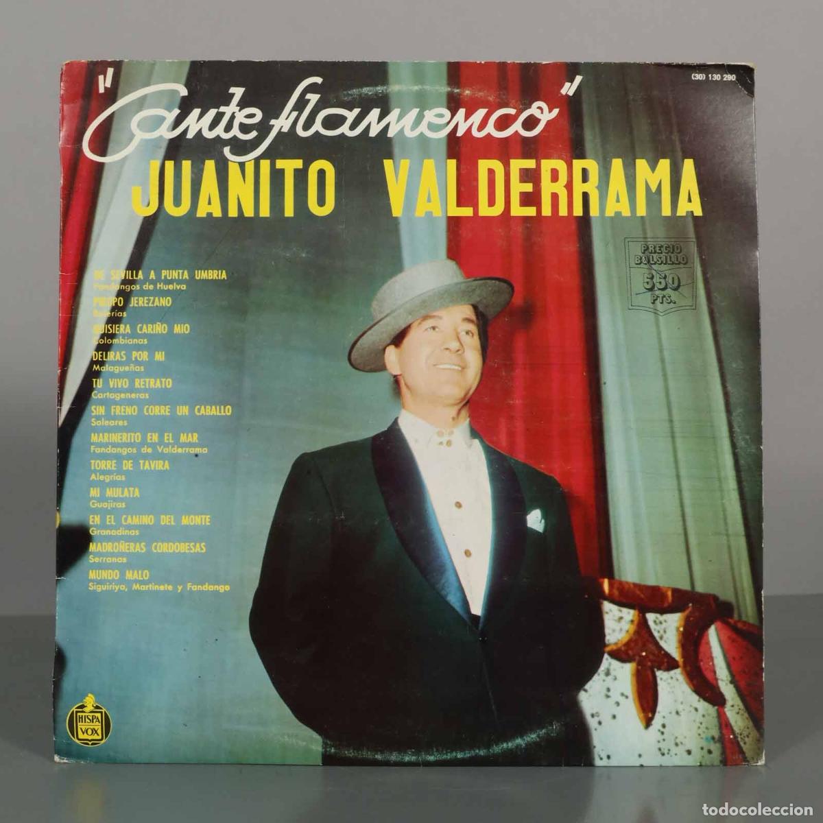Discos de vinilo: LP. Cante Flamenco - Juanito Valderrama - Edici&oacute;n de bolsillo - Hispavox