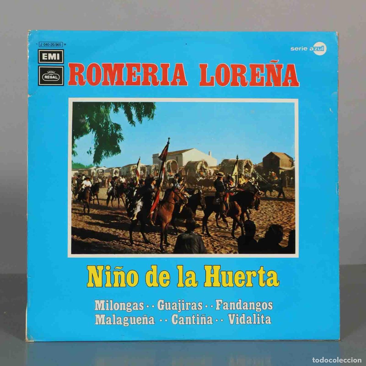 Discos de vinilo: LP. Romer&iacute;a Lore&ntilde;a - Ni&ntilde;o de la Huerta
