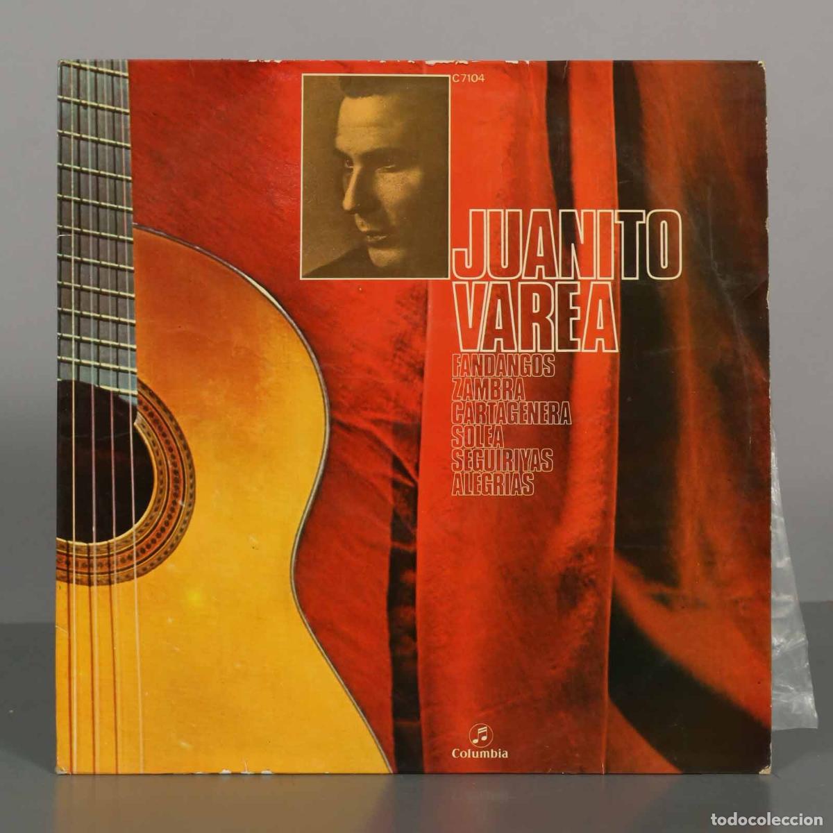 Discos de vinilo: LP. Juanito Varea - Fatiguitas He Pasao - Fandangos, Zambra, Cartagenera, Sole&aacute;, Seguiriyas, Alegr&iacute;