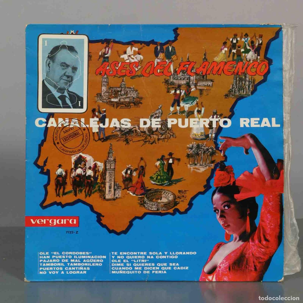 Discos de vinilo: LP. Ases del Flamenco - Canalejas de Puerto Real - Vergara