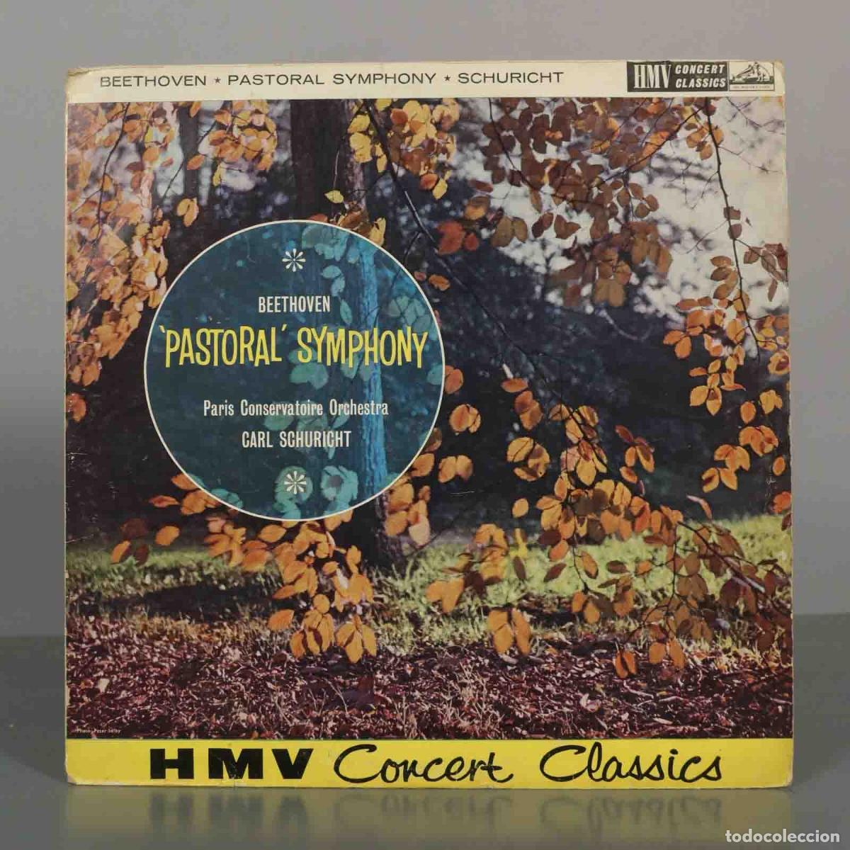 Discos de vinilo: LP. Beethoven - Pastoral Symphony - Paris Conservatoire Orchestra, Carl Schuricht