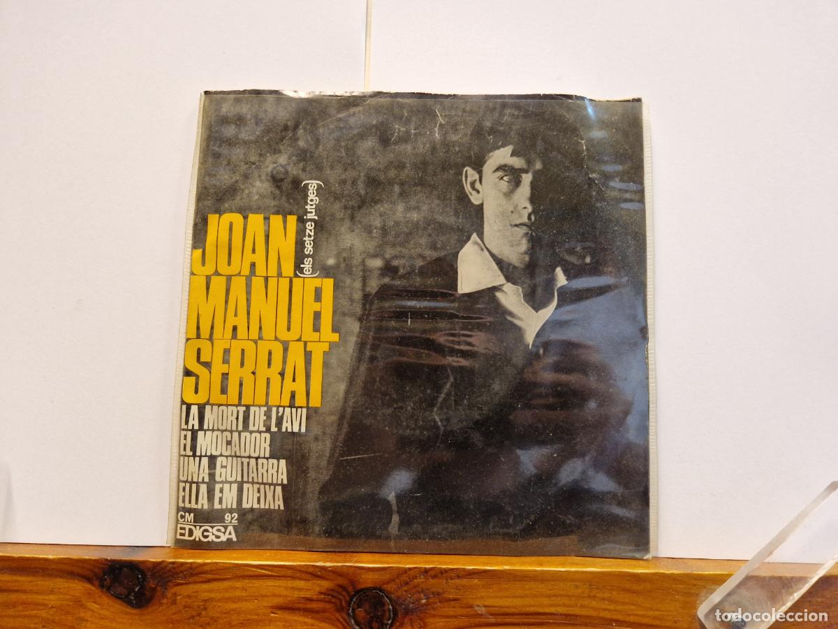 Discos de vinilo: SINGLE. JOAN MANUEL SERRAT. LA MORT DE LAVI. - Foto 1