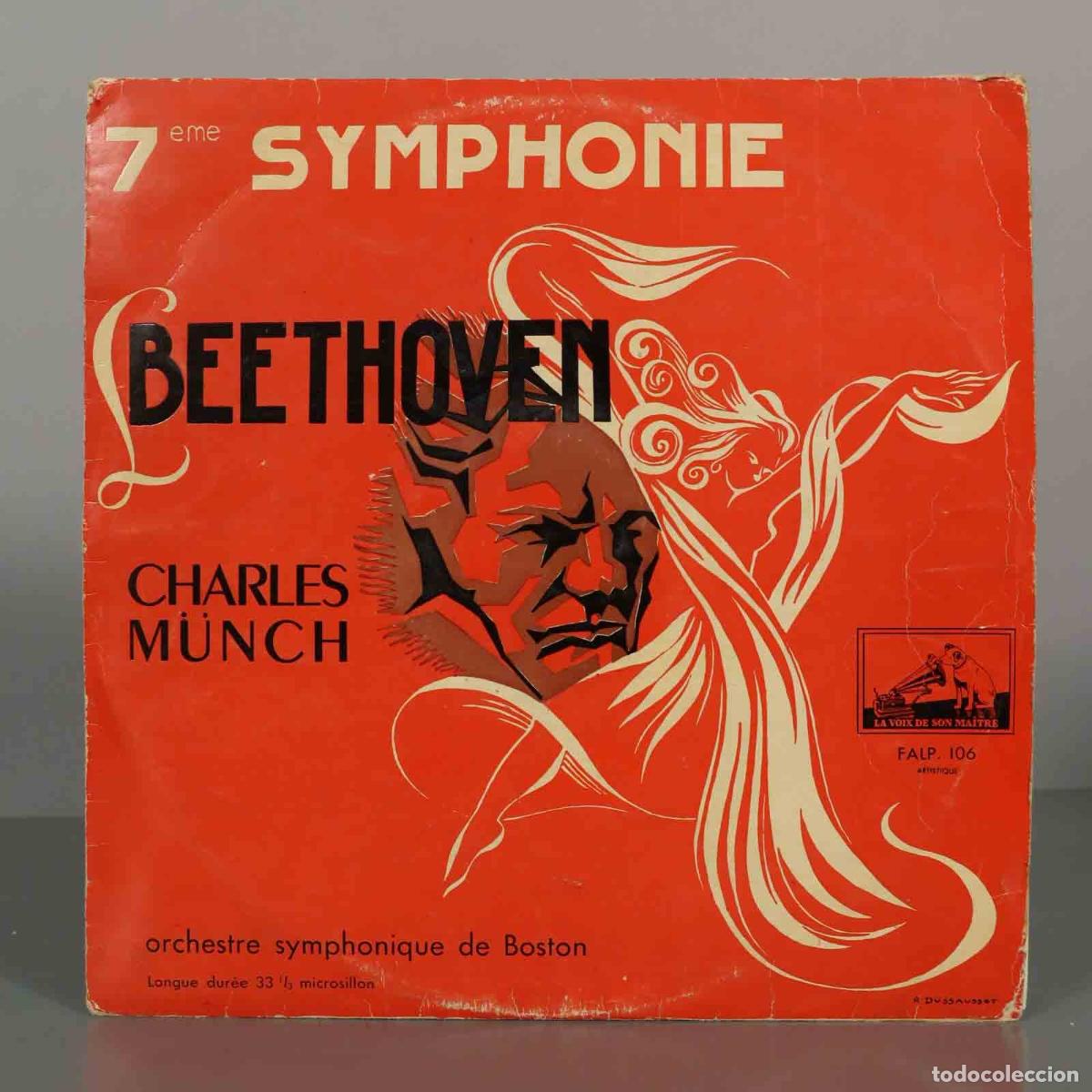 Discos de vinilo: LP. Symphony No. 7 In A Major, Op. 92 - Ludwig van Beethoven - Boston Symphony Orchestra, Charles M