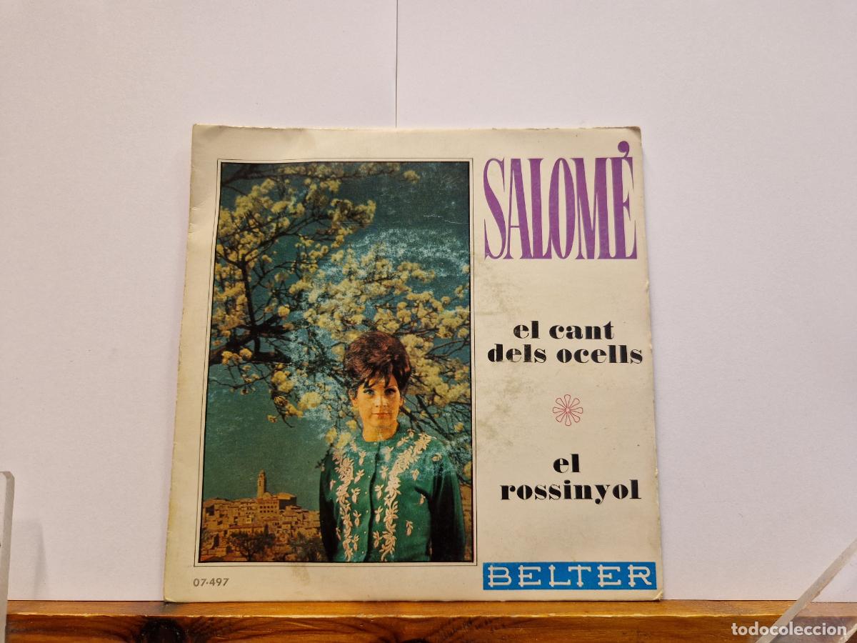 Discos de vinilo: SINGLE. SALOME. EL CANT DELS OCELLS. EL ROSSINYOL. - Foto 1