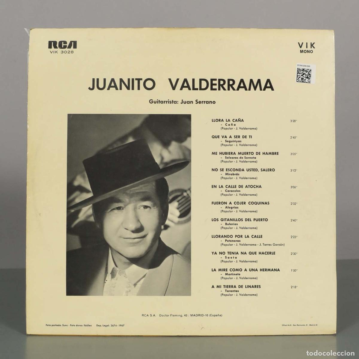 Discos de vinilo: LP. Juanito Valderrama RCA - Foto 2