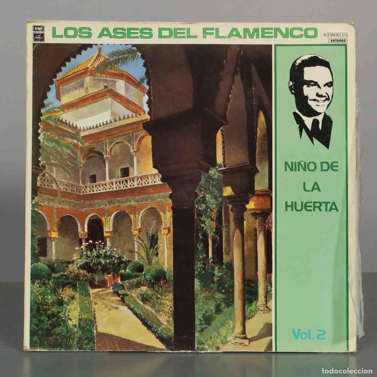 Discos de vinilo: LP. Los Ases del Flamenco - Ni&ntilde;o de la Huerta - EMI Regal
