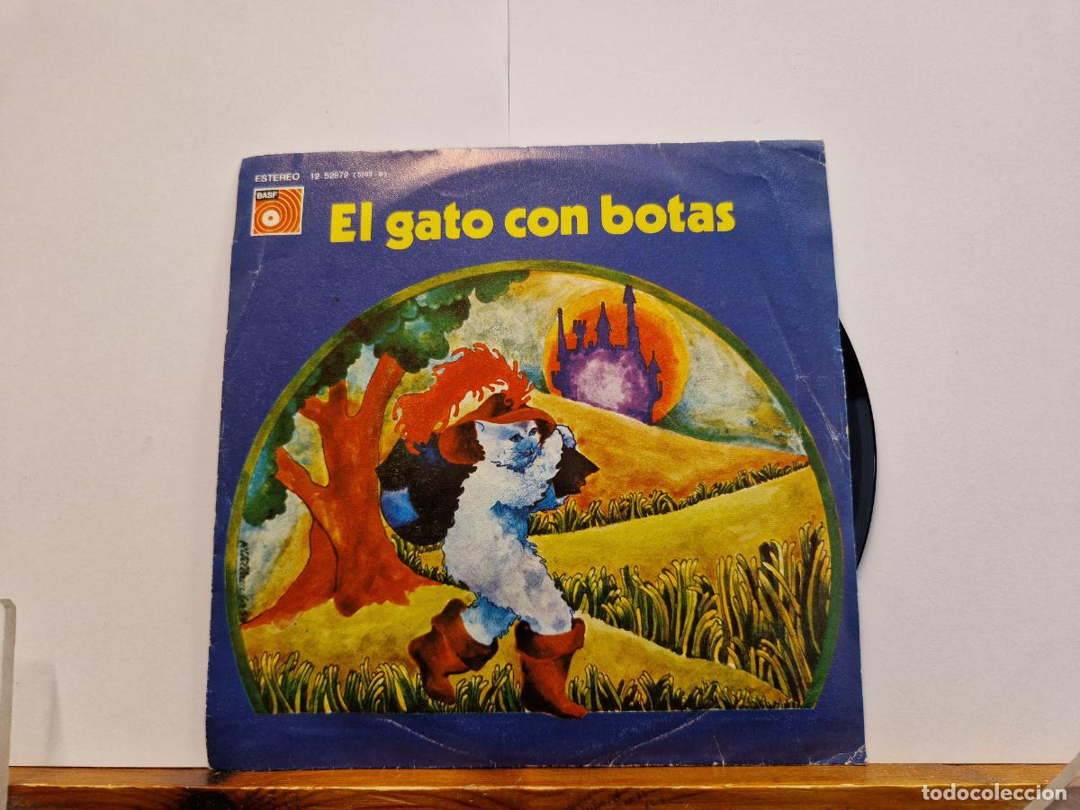 Discos de vinilo: SINGLE. EL GATO CON BOTAS. MUSICA CASAS AUGE.