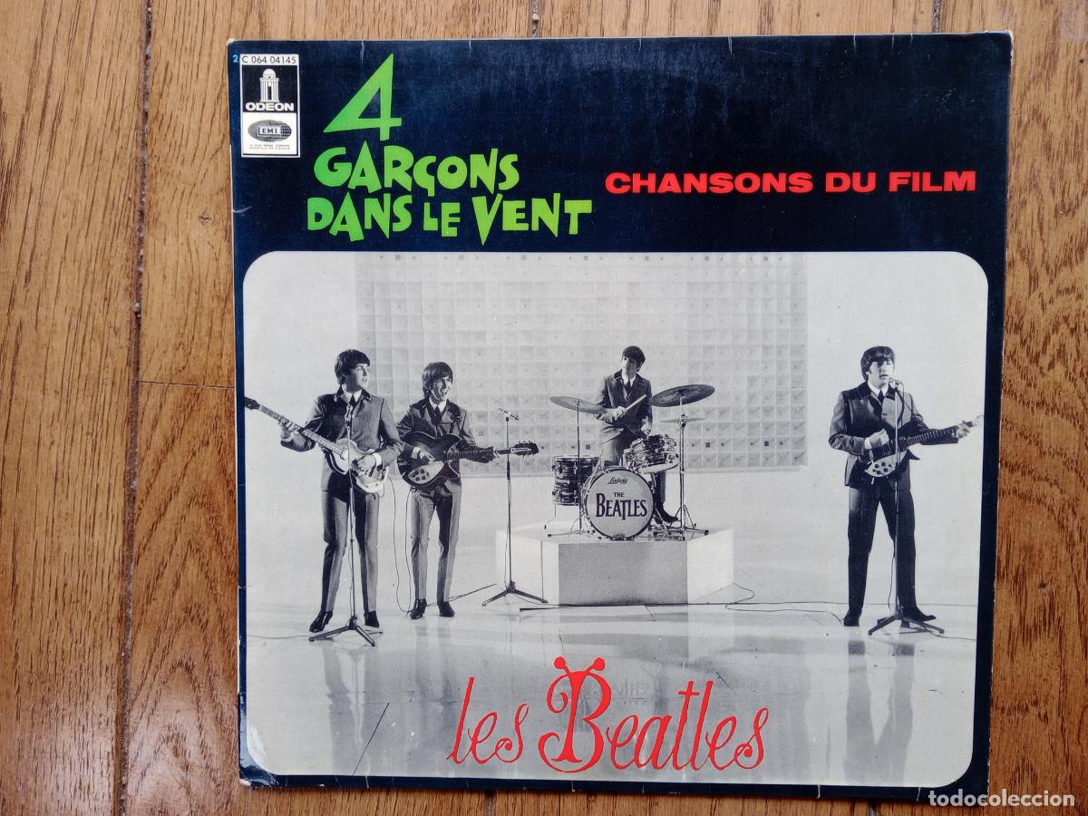 Discos de vinilo: The Beatles - 4 garcons dans le vent