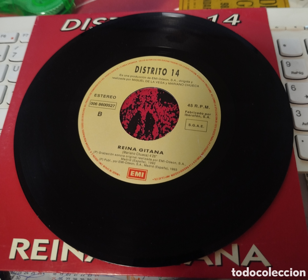 Discos de vinilo: Distrito 14 &ndash; Reina Gitana - Foto 2