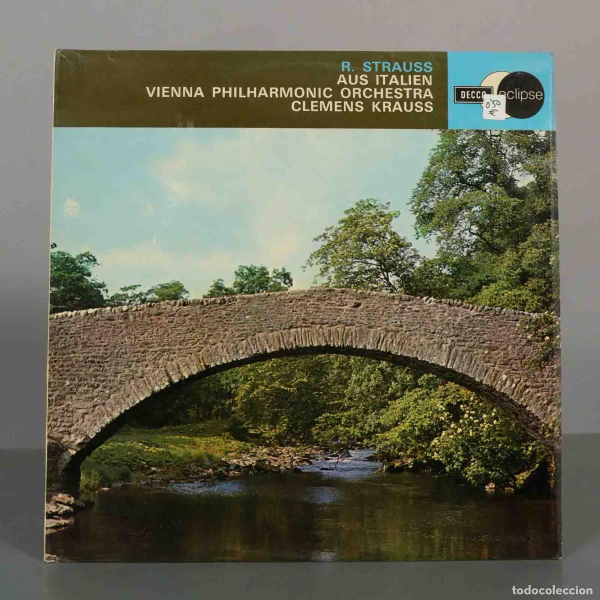 Discos de vinilo: LP. R. Strauss - Aus Italien - Vienna Philharmonic Orchestra, Clemens Krauss - Decca Eclipse