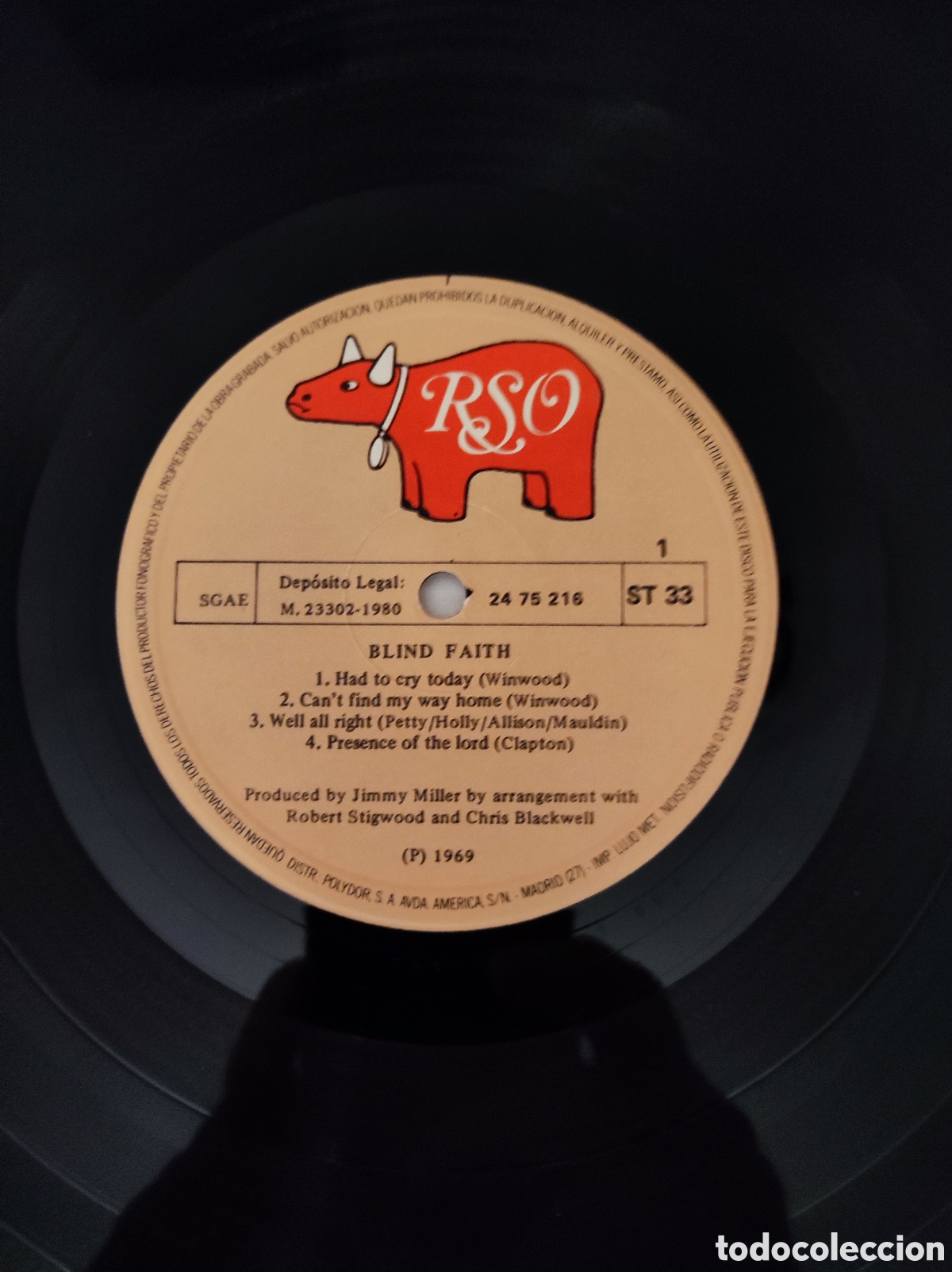 Discos de vinilo: BLIND FAITH - BLIND FAITH - Foto 4