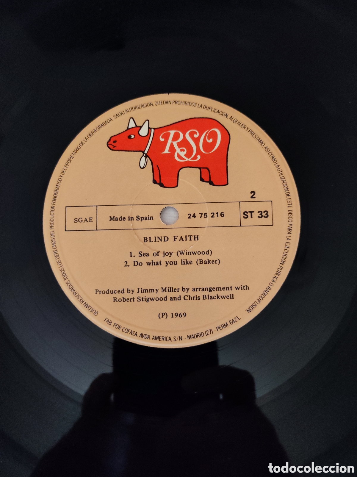 Discos de vinilo: BLIND FAITH - BLIND FAITH - Foto 5