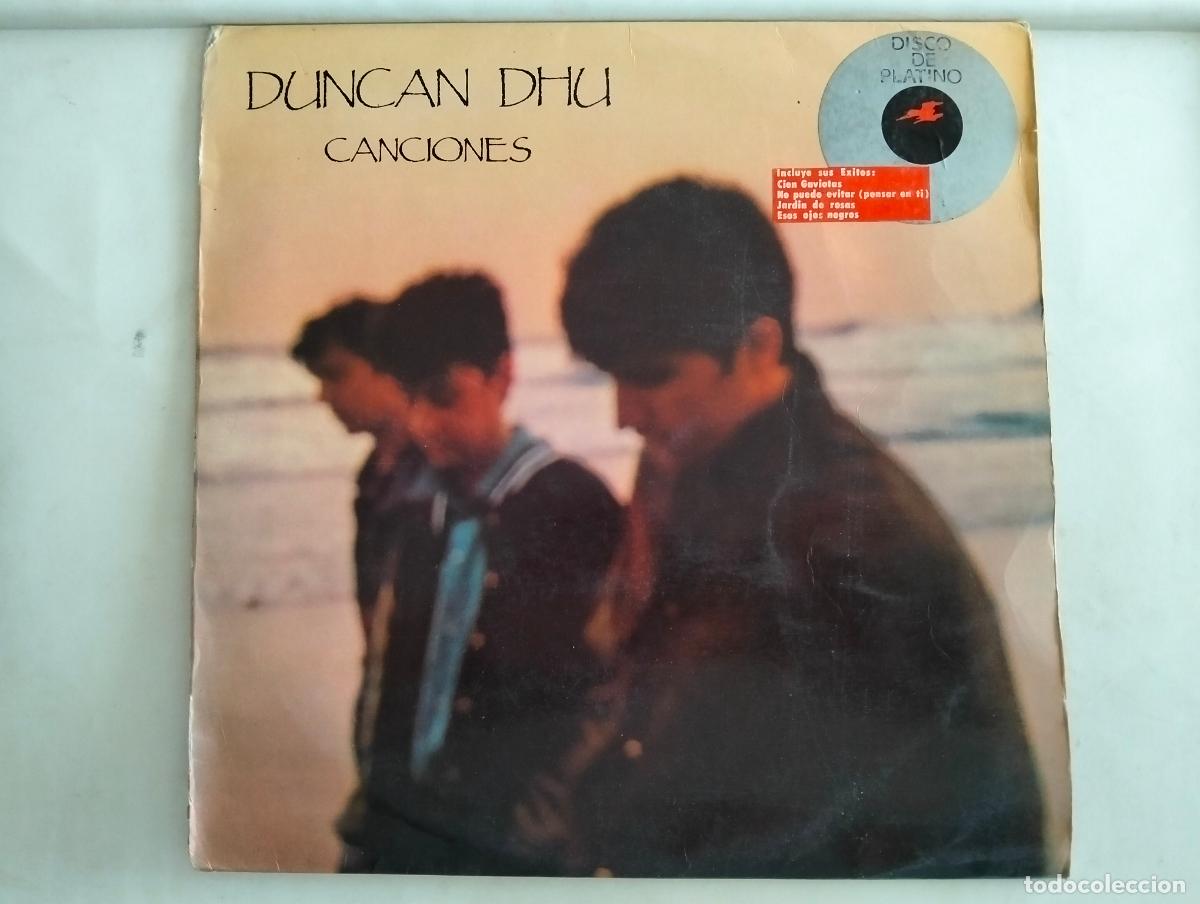 Discos de vinilo: DUNCAN DHU, DISCO LP CANCIONES, EDITA GRABACIONES ACCIDENTALES 1985