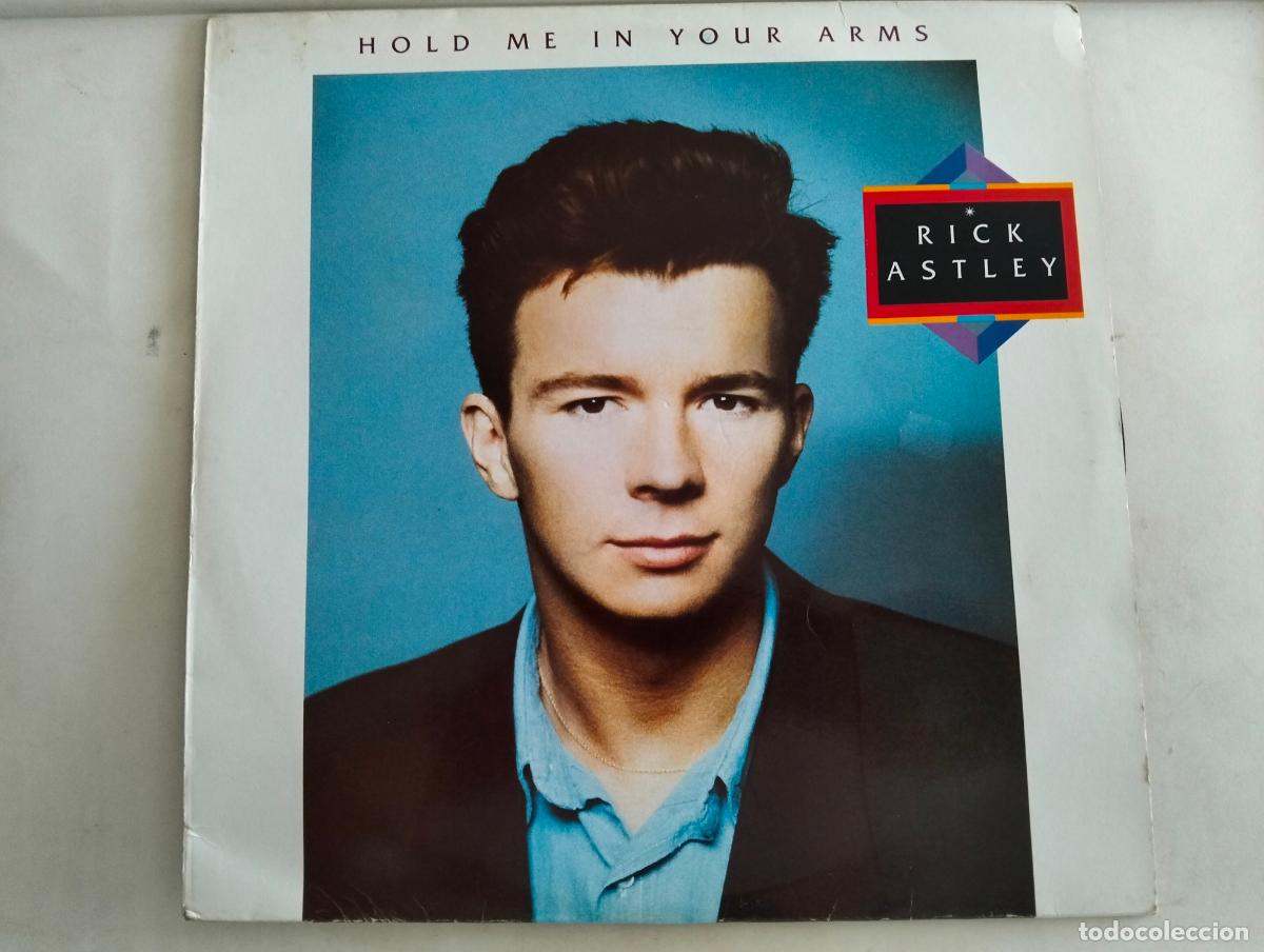 Discos de vinilo: RICK ASTLEY, DISCO LP HOLD ME IN YOUR ARMS, EDITA RCA, A&Ntilde;O 1988
