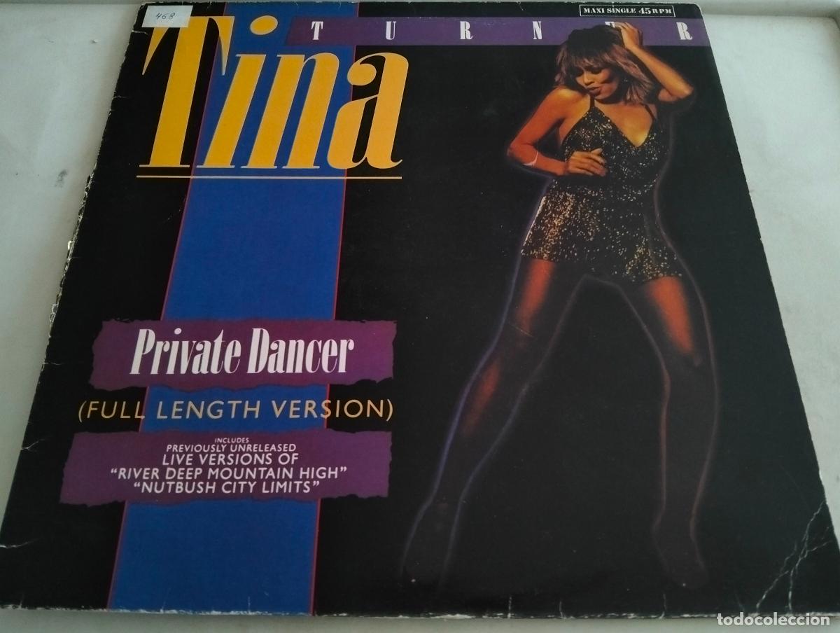 Discos de vinilo: TINA TURNER, DISCO MAXI SINGLE PRIVATE DANCER , EDITA CAPITOL, A&Ntilde;O 1984
