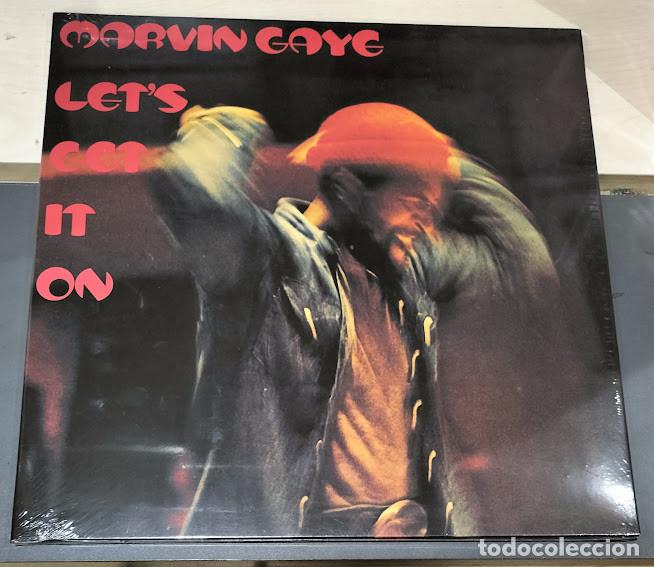 Discos de vinilo: Marvin Gaye - Let's Get it On - LP Universal 2024. Nuevo, precintado.