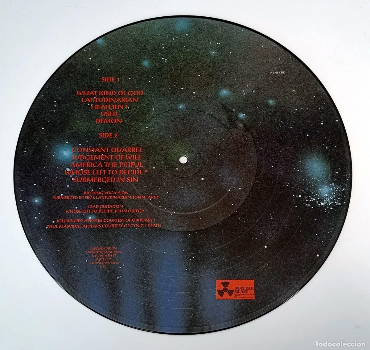 Discos de vinilo: PICTURE DISC MASTER - ON THE SEVENTH DAY GOD CREATED... MASTER - Foto 3