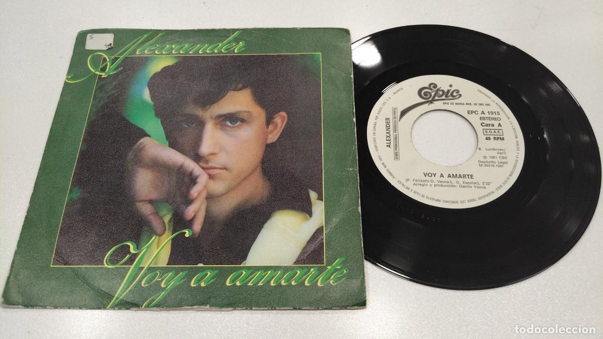 Discos de vinilo: SCO129-ALEXANDER VOY A AMARTE - 7&rdquo;