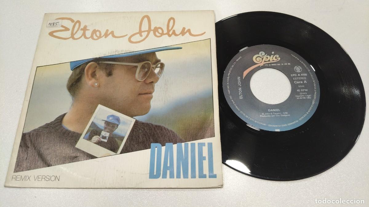 Discos de vinilo: SCO129-ELTON JOHN DANIEL- 7&rdquo;