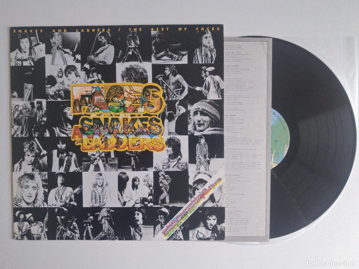 Discos de vinilo: Faces &ndash; Snakes And Ladders / The Best Of Faces (Ed. Japonesa)