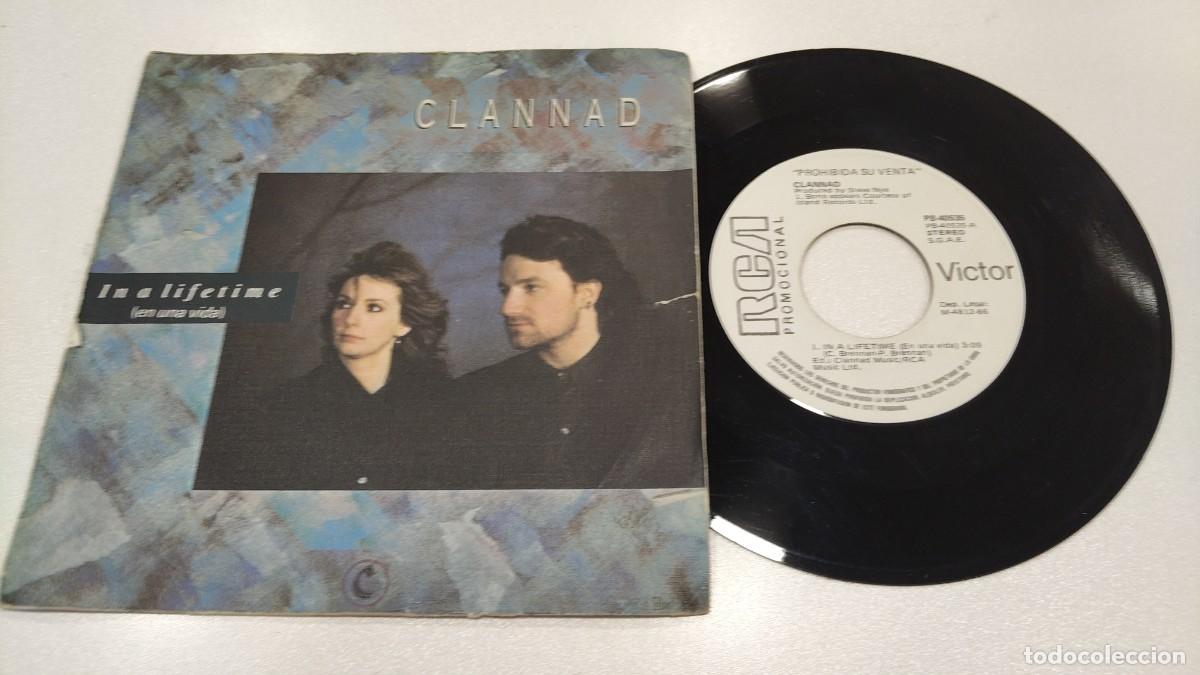 Discos de vinilo: SCO129-CLANNAD IN AL LIFETIME- 7&rdquo; PROMO