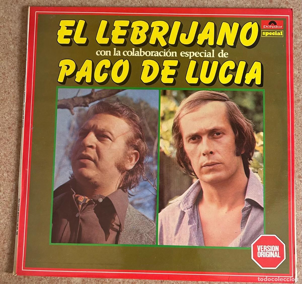 Discos de vinilo: EL LEBRIJANO Y PACO DE LUC&Iacute;A