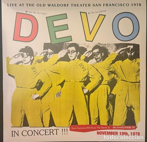 Discos de vinilo: Devo &ndash; Live At The Old Waldorf Theater San Francisco 1978 lp