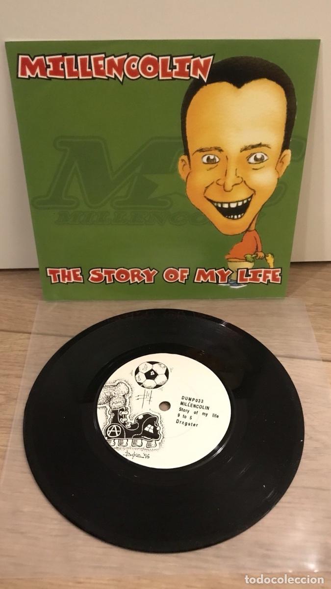 Discos de vinilo: MILLENCOLIN THE STORY OF MY LIFE 7&rdquo; VINYL NOFX RANCID Burning Heart Records