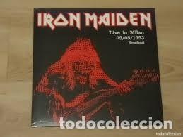 Discos de vinilo: Iron Maiden Live in Milan 09/05/1993 Broadcast lp