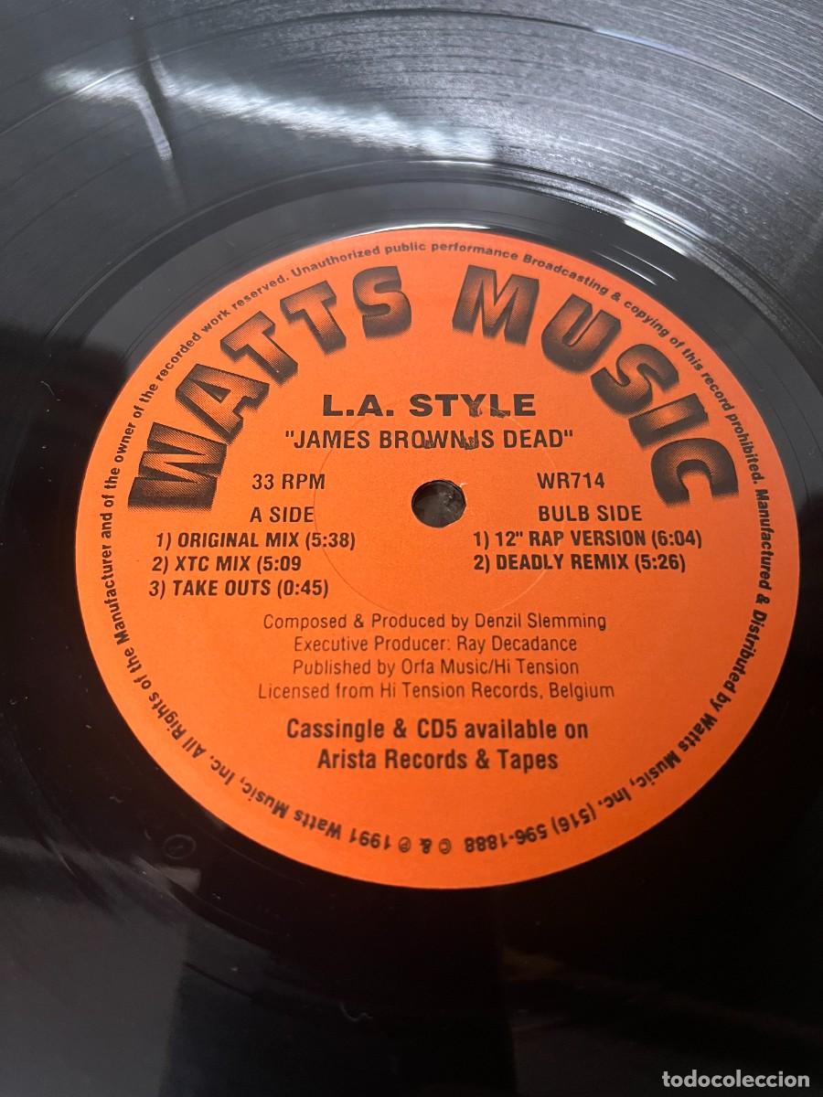 Discos de vinilo: L.A. Style James Brown Is Dead - Foto 3