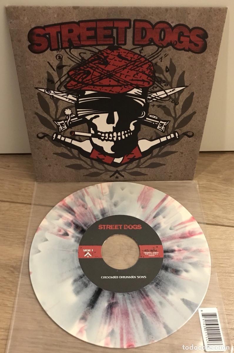 Discos de vinilo: STREET DOGS CROOKED DRUNKEN SONS 7&rdquo; VINYL WHITE SPLATTER DROPKICK MURPHYS